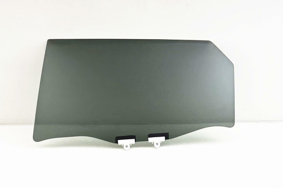 Tempered Driver Left Side Rear Door Window Glass Compatible with Toyota BZ4X / Subaru Solterra 2023-2025 Models