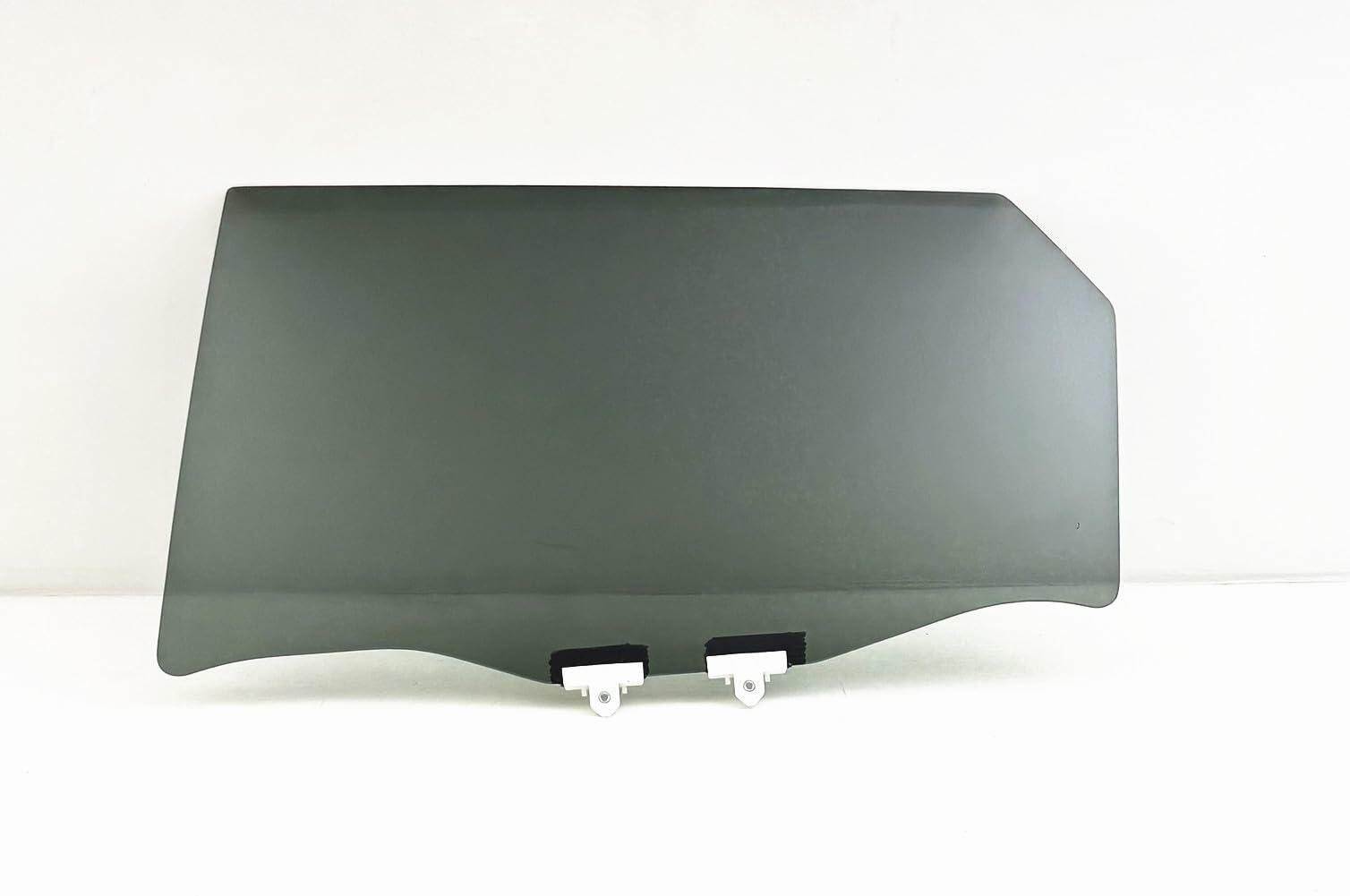 Tempered Driver Left Side Rear Door Window Glass Compatible with Toyota BZ4X / Subaru Solterra 2023-2025 Models