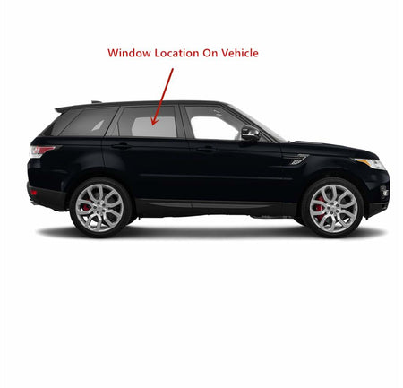 Factory Privacy Tempered Passenger Right Side Rear Door Window Glass Compatible with Range Rover Sport 2014-2022 Models