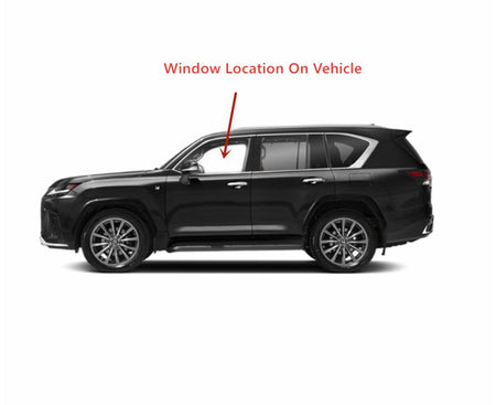 Laminated Driver Left Side Front Door Window Door Glass Compatible with Lexus LX600 2022-2025 Models