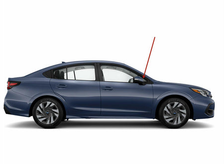 Passenger Right Side Front Vent Window Vent Glass Compatible with Subaru Legacy & Outback 2020-2025 Models Glass Only