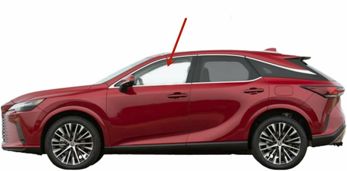 Laminated Driver Left Side Front Door Window Door Glass Compatible with Lexus RX350 RX350h RX450h+ RX500h 2023-2026 Models