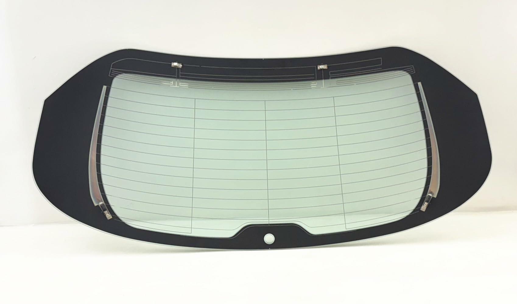 Tempered Heated Rear Back Window Back Glass Compatible with Mazda 3 4-Door Hatchback 2019-2026 Models