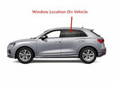 Tempered Driver Left Side Rear Door Window Door Glass Compatible with Audi Q3 / Q3 Quattro 2015-2018 Models