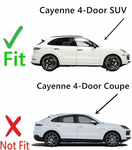 Laminated Passenger Right Side Front Door Window Door Glass Compatible with Porsche Cayenne SUV 2019-2024 Models (Not For Coupe)