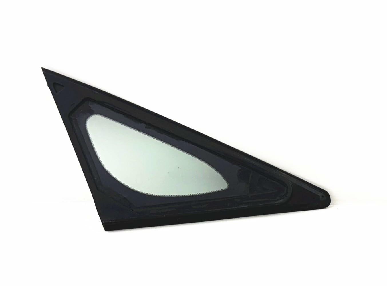 Tempered Passenger Right Side Quarter Window Quarter Glass Compatible with Honda Civic 4-Door Sedan 2016-2021 Models