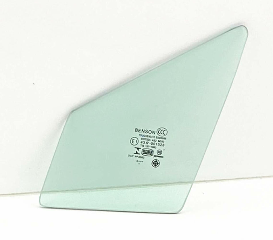 Driver Left Side Front Vent Window Vent Glass Compatible with Lexus NX200t 2015-2017 / NX300 2018-2021 Models