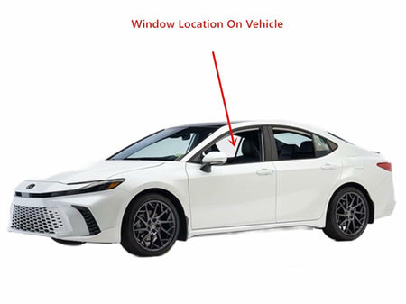 Laminated Driver Left Side Front Door Window Door Glass Compatible with Toyota Camry 2025-2026 Models