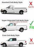 Stationary Driver Left Side Rear Quarter Window Quarter Glass Compatible with Ford F150 1998-2003 / F250LD (Light Duty Only) 1998-1999/ F150Heritage 2004 2-Door Super Cab Models