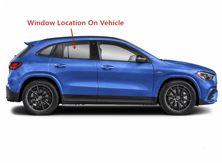 Tempered Privacy Passenger Right Side Rear Door Window Door Glass Compatible with Mercedes Benz GLA200 GLA250 GLA35 GLA45 2021-2026 Models