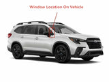 Tempered Passenger Right Side Front Vent Window Vent Glass Compatible with Subaru Ascent 2019-2025 Models Glass Only