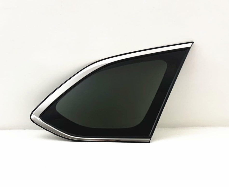 Passenger Right Side Rear Quarter Window Quarter Glass Compatible with Mazda CX-9 2016-2023 Models