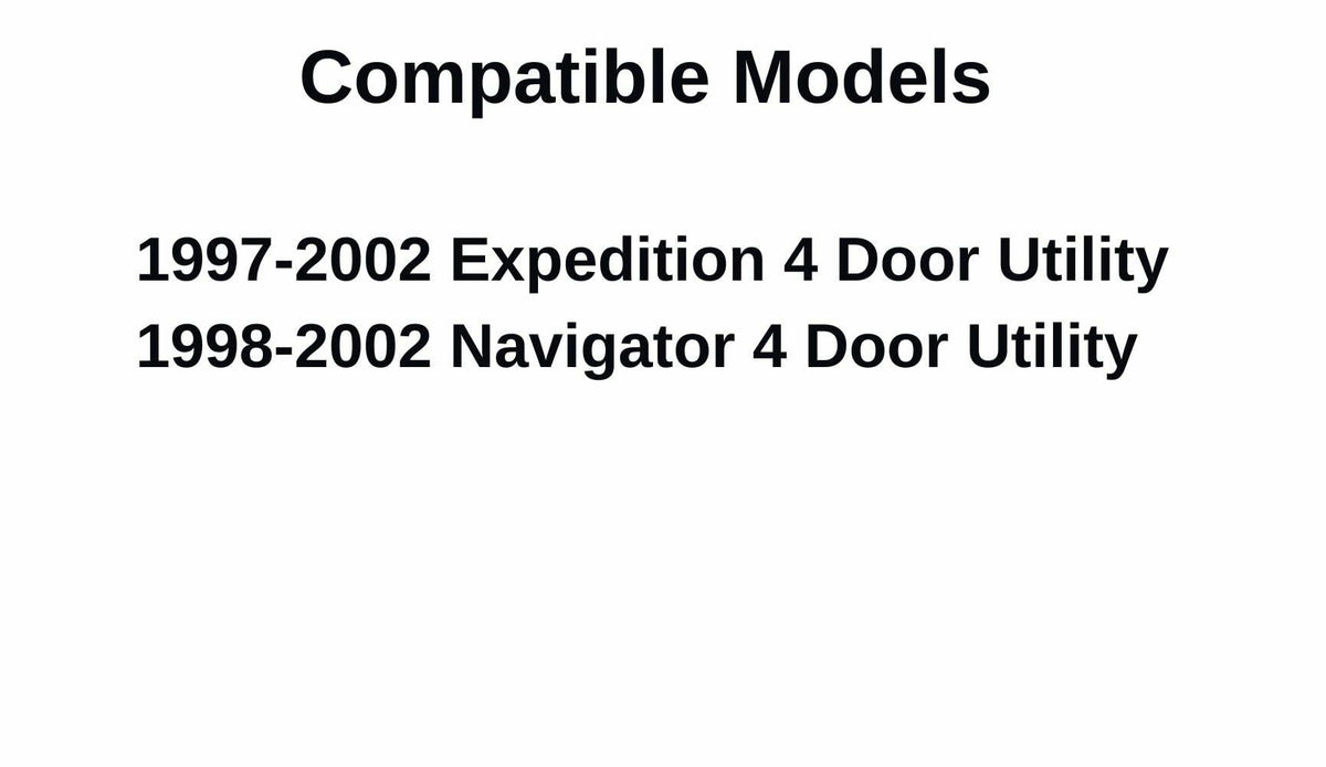 Heated Back Tailgate Window Back Glass Compatible with Ford Expedition/Lincoln Navigator 1997-2002 Models