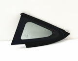 Black Moulding Style Passenger Right Side Rear Quarter Window Quarter Glass Compatible with Tesla Model 3 2017-2023 Models