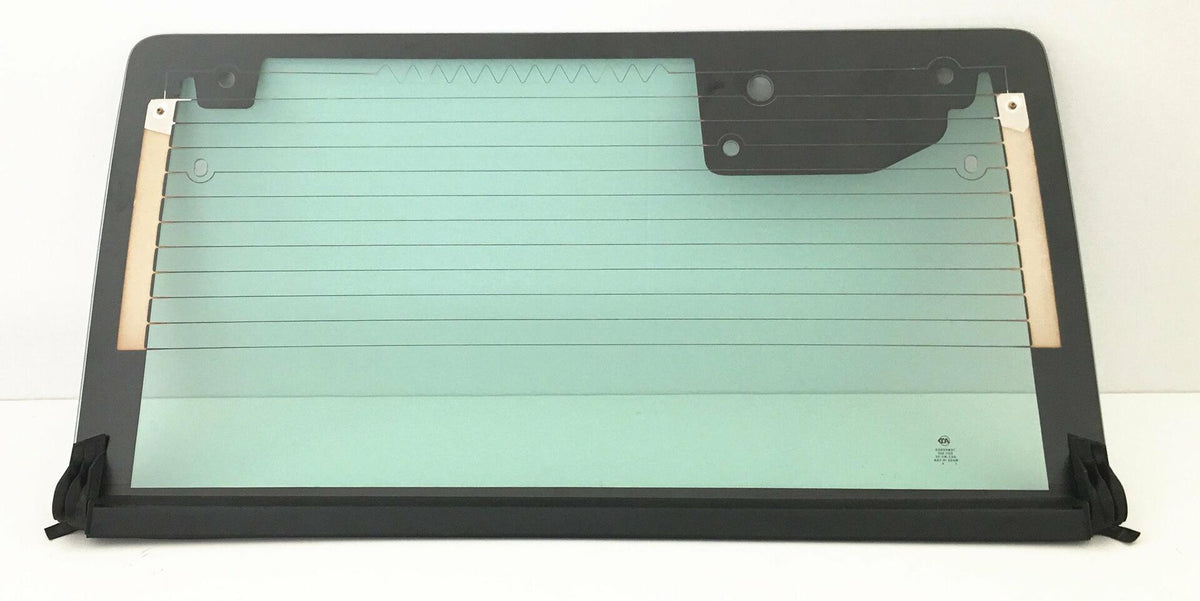 Heated Back Tailgate Window Back Glass Compatible with Jeep Wrangler 2007-2010 Models