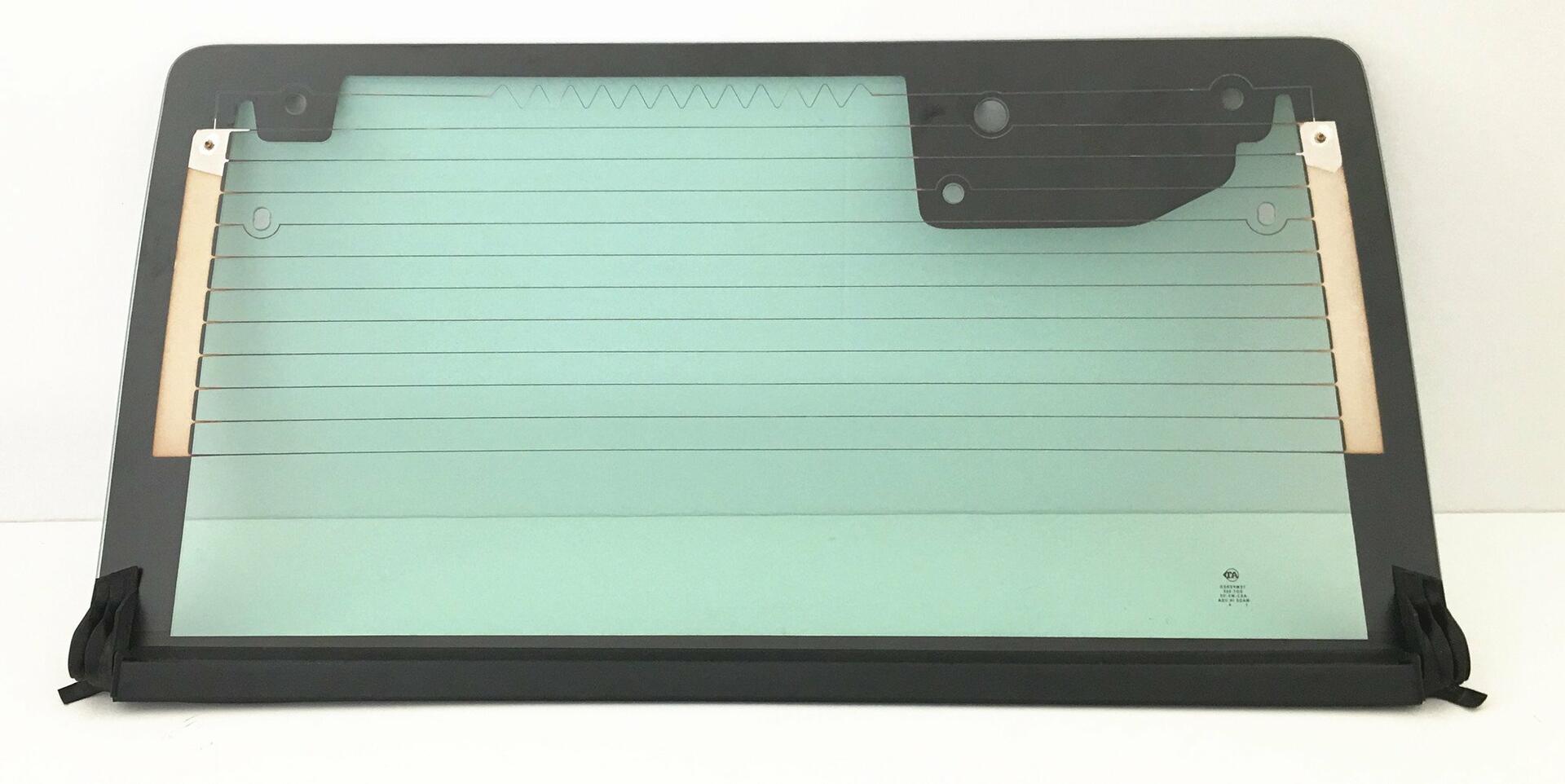Heated Back Tailgate Window Back Glass Compatible with Jeep Wrangler 2007-2010 Models