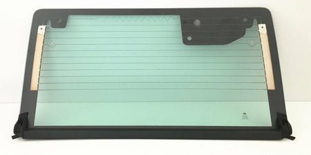 Heated Back Tailgate Window Back Glass Compatible with Jeep Wrangler 2007-2010 Models