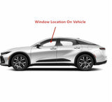 Tempered Driver Left Side Front Door Window Glass Compatible with Toyota Crown 2023-2025 Models