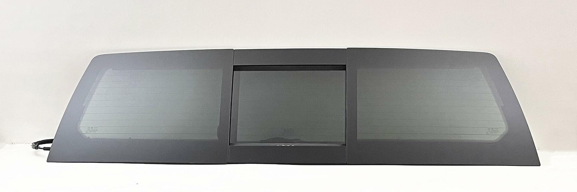 Heated Privacy Back Window Glass Power Back Slider Compatible with Ram Pickup 1500 2019-2024 Models (Not For 1500Classic)