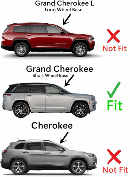 Heated Rear Tailgate Liftgate Back Window Back Glass Compatible with Jeep Grand Cherokee 2022-2026 Models (Not For Grand Cherokee L or Cherokee)