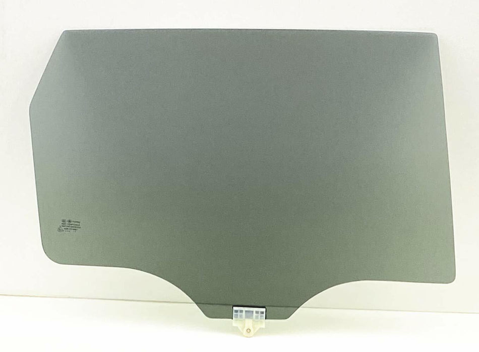 Passenger Right Side Rear Door Window Door Glass Compatible with Hyundai Santa Fe 2019-2023 Models