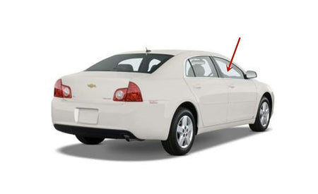 Passenger Right Side Front Door Window Door Glass Compatible with Chevrolet Malibu 2004-2007 / Malibu Classic 2008 Models