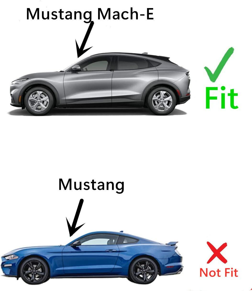 OEM Tempered Driver Left Side Rear Door Window Door Glass Compatible with Ford Mustang Mach-E 2021-2026 Models
