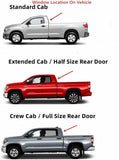 Sliding Back Window Glass Manual Back Slider Compatible with Toyota Tundra Pickup 2007-2021 Models