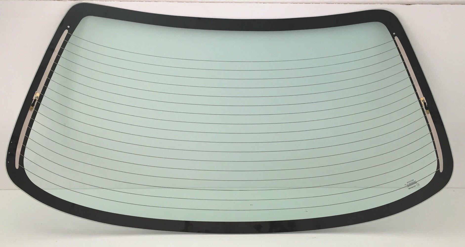 Heated Back Window Back Glass Compatible with Toyota Corolla/Chevrolet Prizm 4 Door Sedan 1998-2002