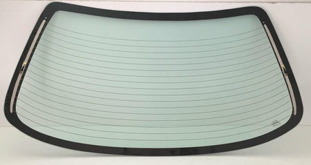 Heated Back Window Back Glass Compatible with Toyota Corolla/Chevrolet Prizm 4 Door Sedan 1998-2002
