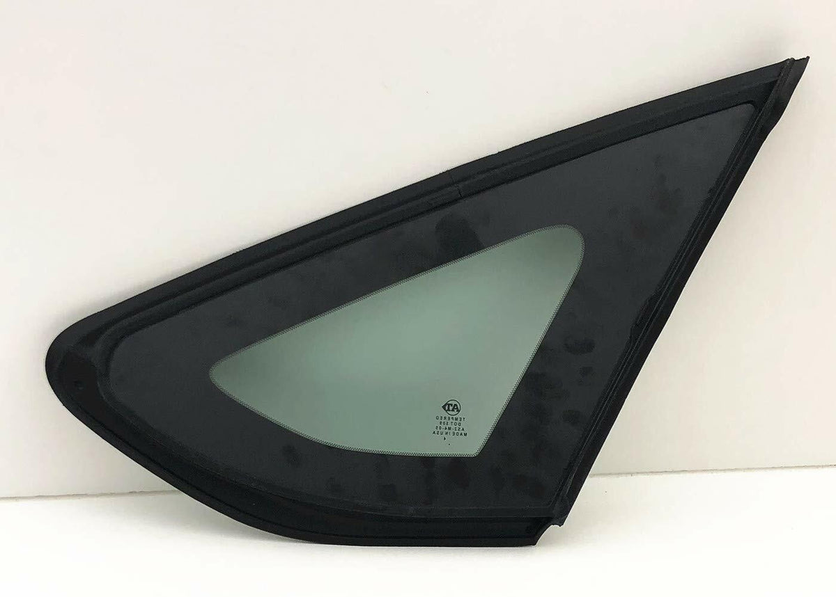 Chrome Moulding Driver Left Side Quarter Window Quarter Glass Compatible with Ford Fusion 2013-2019 Fusion Hybrid/Energi 2013-2020 Models