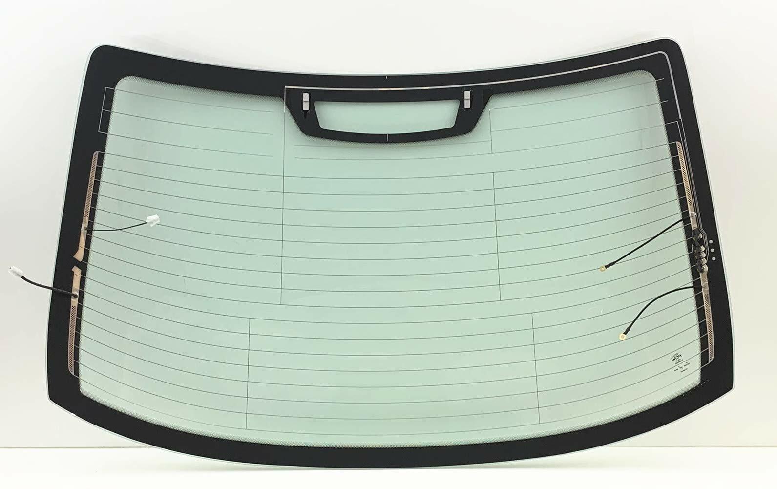 Heated Back Window Back Glass Compatible with BMW 323i 328i 1999-2000 & 325i 325xi 330i 330xi 2001-2005 4 Door Sedan Models