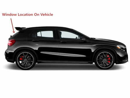 Back Window Back Glass W/ Alarm Feature Compatible with Mercedes Benz GLA250 2015-2020 Models / GLA45 AMG 2015-2019 Models