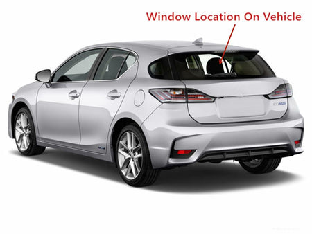 Back Glass Back Window Heated Compatible with Lexus CT200 2011-2015 Models / CT200h Hybrid 2016-2018 Models