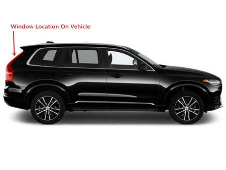 Privacy Heated Back Tailgate Window Back Glass Compatible with Volvo XC90 2016-2026 Models