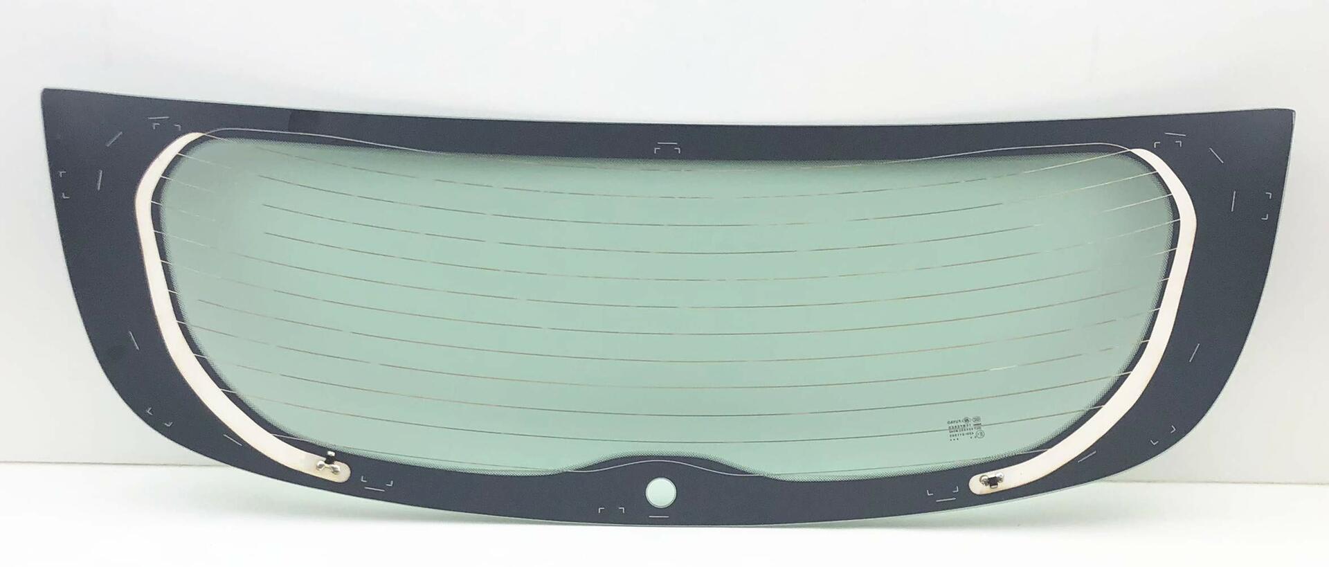 Heated Back Window Back Glass Compatible with Hyundai Accent 4 Door Hatchback 2012-2017 Models