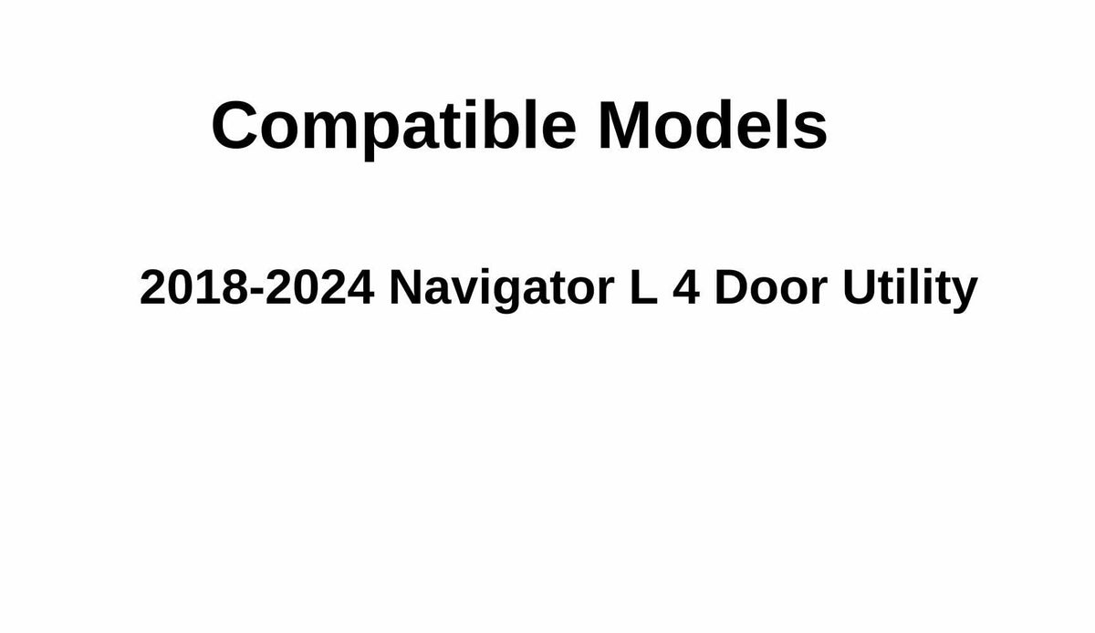 Passenger Right Side Quarter Window Quarter Glass Compatible with Lincoln Navigator L 2018-2024 Long Wheel Base Models
