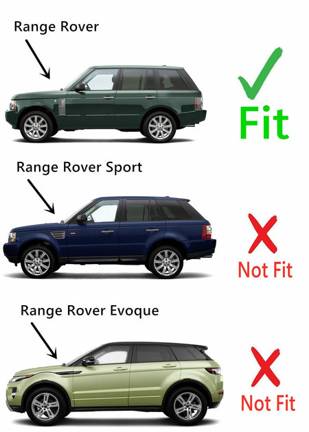 Heated Back Window Back Glass Compatible with Land Rover Range Rover 2005-2012 Models