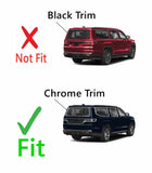 OEM Chrome Trim Heated Rear Back Tailgate Liftgate Window Glass Compatible with Jeep Wagoneer / Wagoneer L / Grand Wagoneer / Grand Wagoneer L 2022-2026 Models