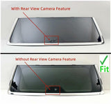 Chrome Trim Heated Rear Back Tailgate Liftgate Window Glass Compatible with Jeep Wagoneer / Wagoneer L / Grand Wagoneer / Grand Wagoneer L 2022-2026 Models