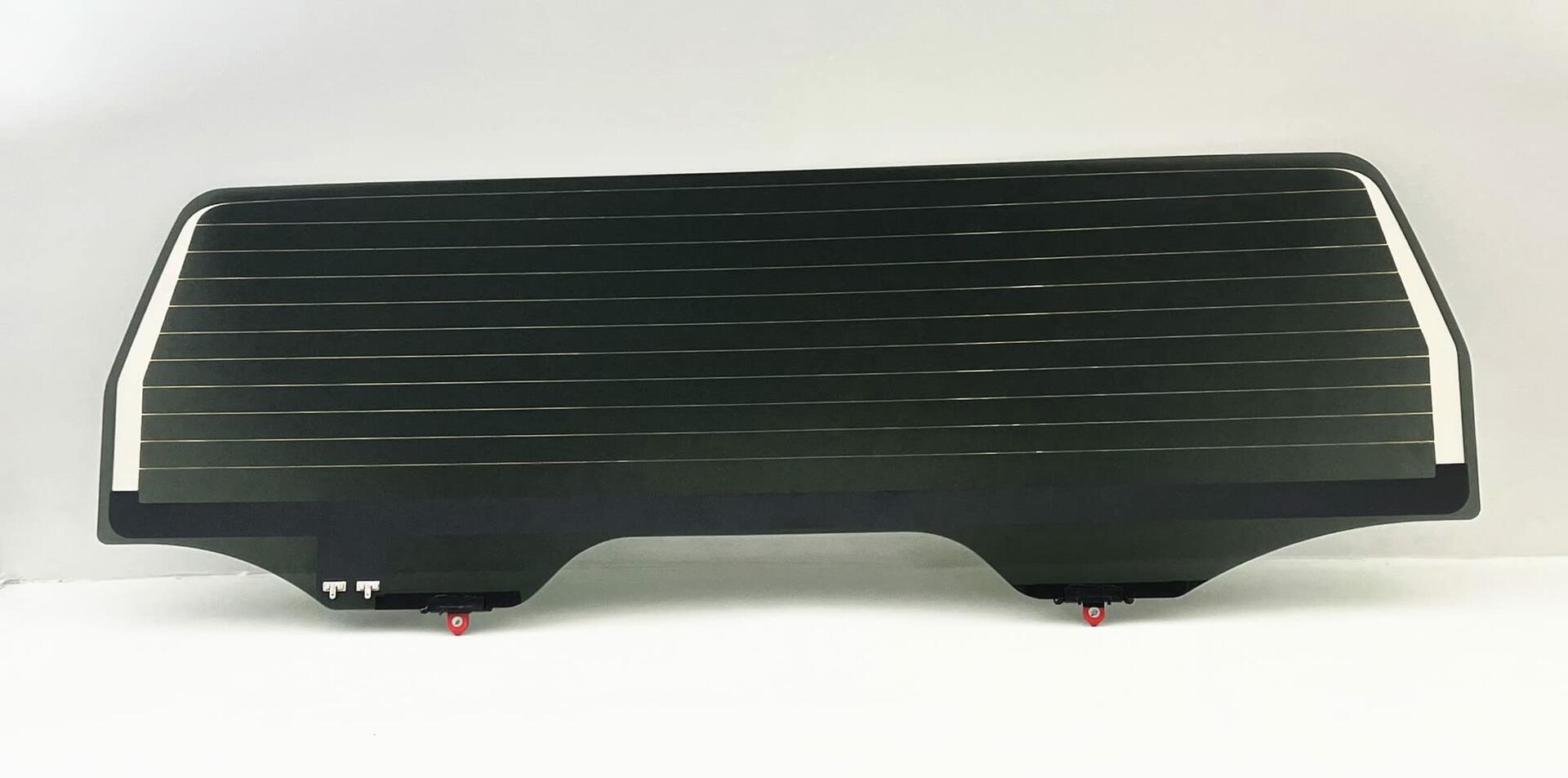 Power Drop Down Style Heated Back Window Back Glass Compatible with 2022-2025 Toyota Tundra Pickup 4 Door Crew Cab Models