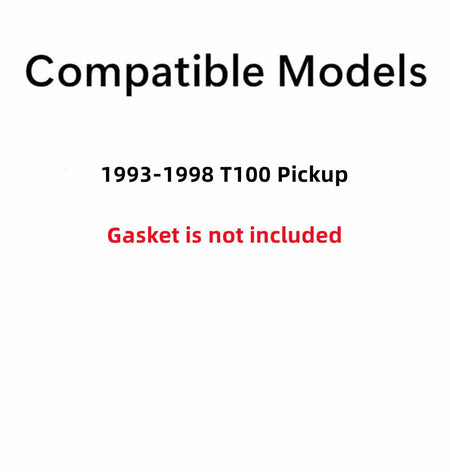 Back Window Back Glass Stationary Compatible with Toyota T100 Pickup 1993-1998 Models