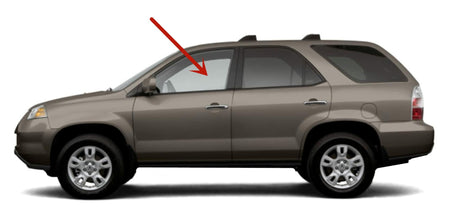 Driver Left Side Front Door Window Door Glass Compatible with Acura MDX 2001-2006 Models