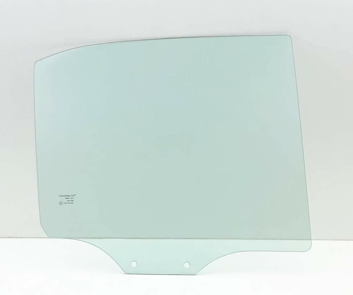 Passenger Right Side Rear Door Window Door Glass Compatible with Hyundai Accent 4 Door Sedan 2000-2005 Models