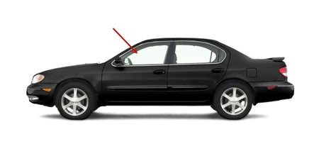 Driver Left Side Front Door Window Door Glass Compatible with Nissan Maxima 2000-2003 Models