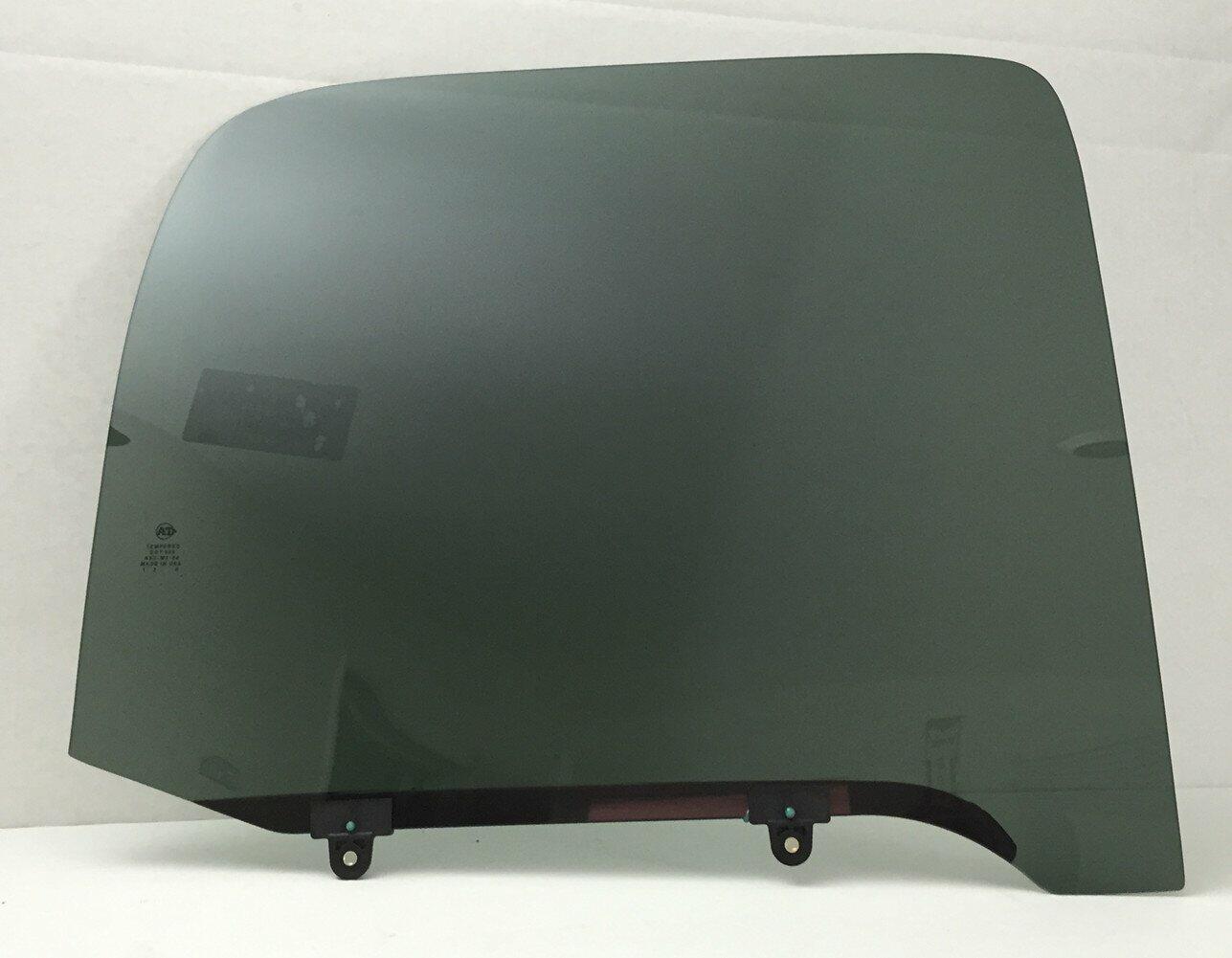 Passenger Right Side Rear Door Window Door Glass Compatible with Toyota Tacoma Pickup 4 Door Crew Cab 2001-2004