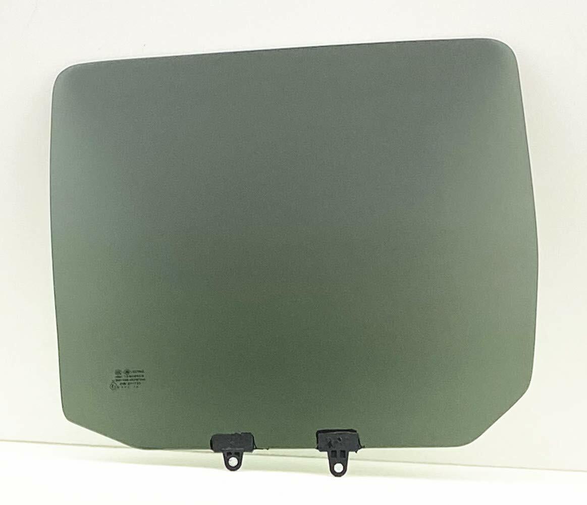 Passenger Right Side Rear Door Window Door Glass Compatible with Nissan Frontier Pickup 4 Door Crew 2000-2004 Models