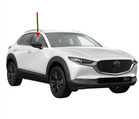 Passenger Right Side Front Door Window Door Glass Compatible with Mazda CX-30 2020-2026 Models