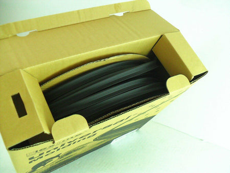 Flexline Universal Flexible Rubber Windshield Auto Glass Molding Trim - 16 mm x 15 ft (UM1613BR)