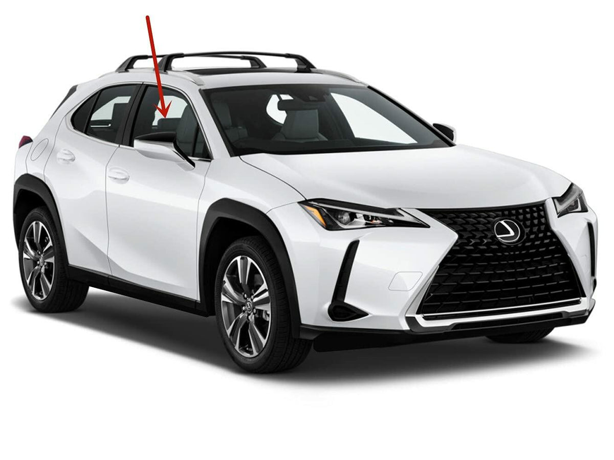 Tempered Passenger Right Side Front Door Window Door Glass Compatible with Lexus UX200 / UX250h / UX300h 2019-2025 Models